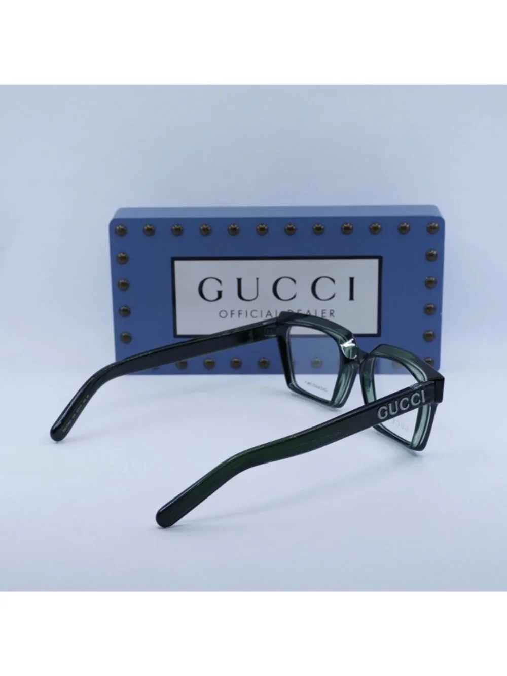 Gucci GG1725O 004 Square Eyeglasses 52mm - Green